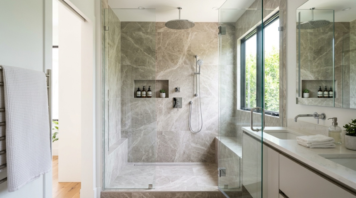 Custom shower project